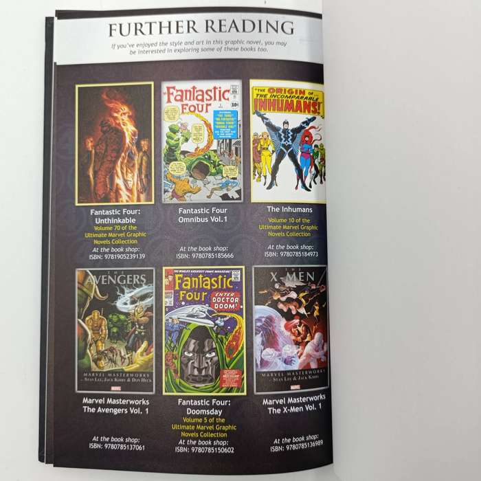 Marvel #4 Fantastic Four The Coming of Galactus graphic novel