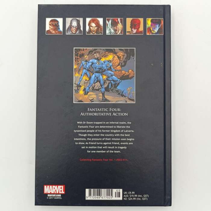 Marvel #71 Fantastic Four Authoritative Action graphic novel