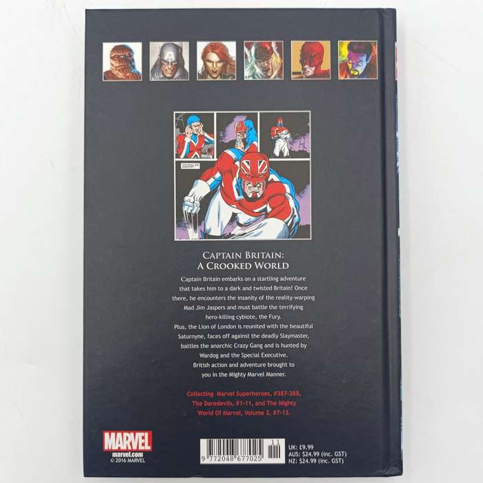 Marvel #43 Captain Britain - A crooked world graphic novel