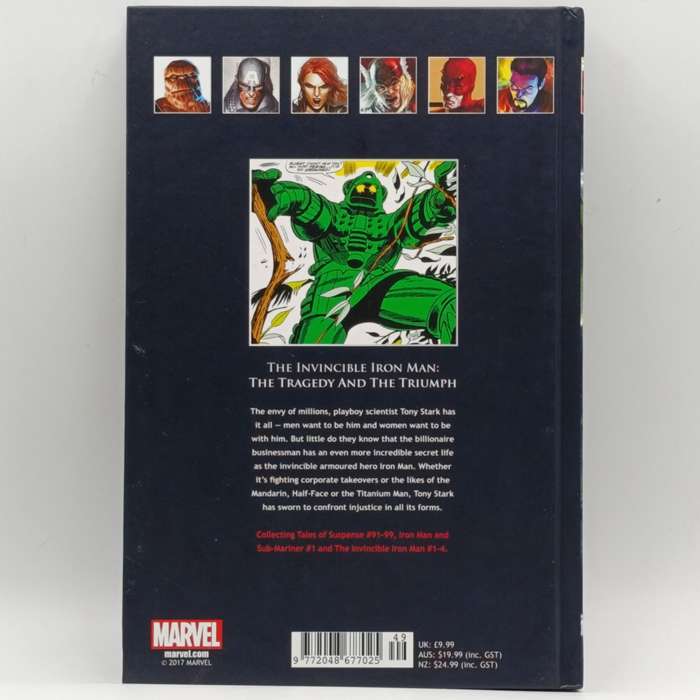 Marvel #7 The Invincible Iron Man - The Tragedy and the Triumph graphic novel