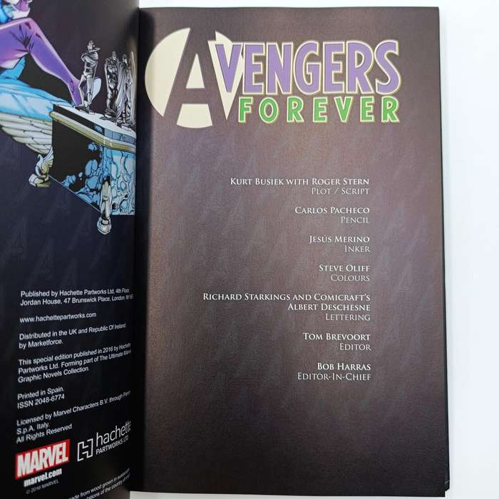 Marvel #55 Avengers Forever Part 2 graphic novel