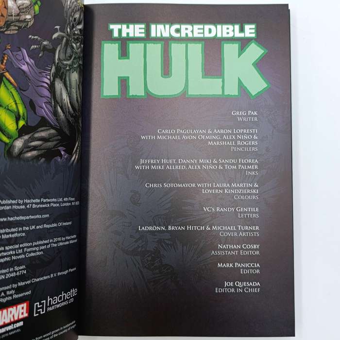 Marvel #85 The Incredible Hulk - Planet Hulk Part 1 graphic novel