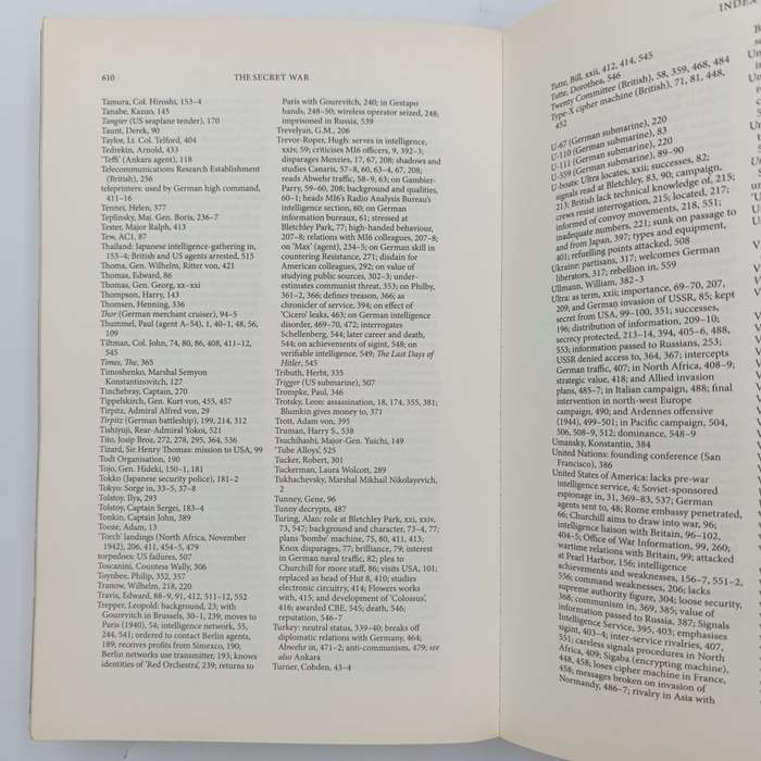 Max Hastings The Secret War - Spies, Codes and Guerillas 1939-1945