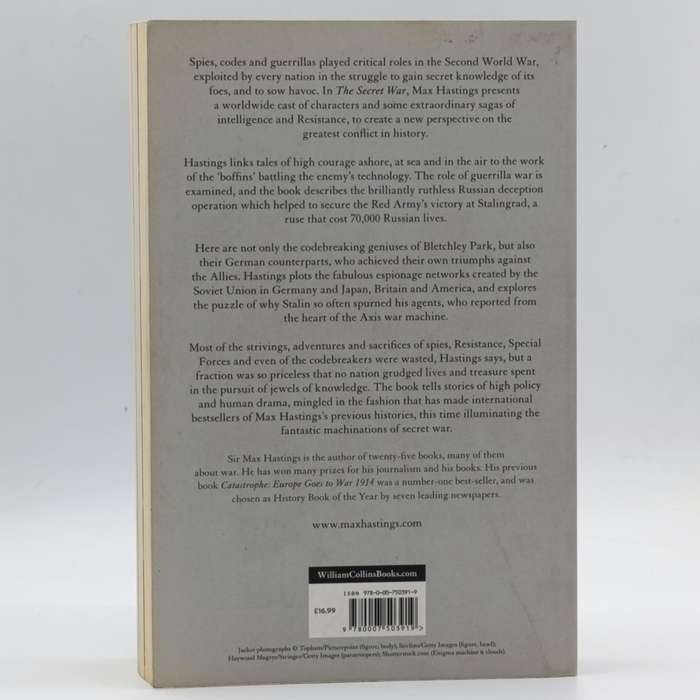 Max Hastings The Secret War - Spies, Codes and Guerillas 1939-1945