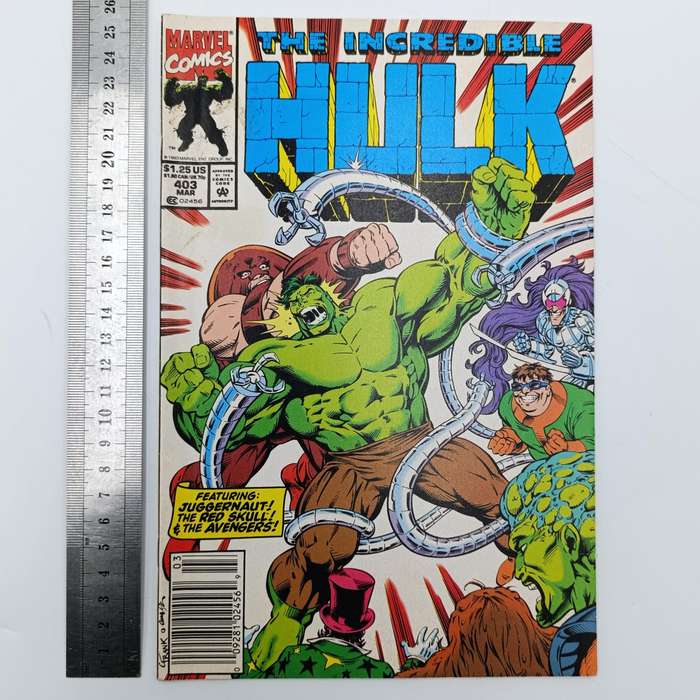 The  Incredible Hulk #400 and #403 comics - 1992/1993 issue