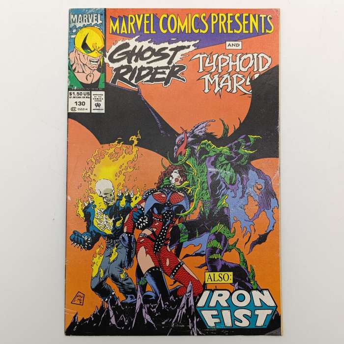 Lot of 4 Wolverine and Ghost Rider double sided comics - #130, 133, 134, 135 - 1993 issue
