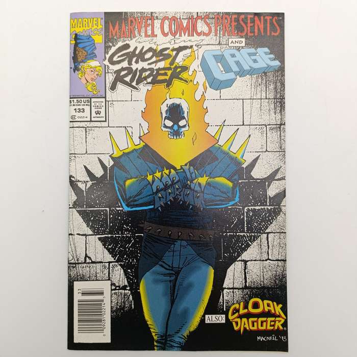Lot of 4 Wolverine and Ghost Rider double sided comics - #130, 133, 134, 135 - 1993 issue