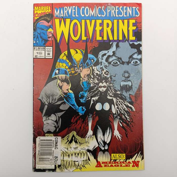 Lot of 4 Wolverine and Ghost Rider double sided comics - #130, 133, 134, 135 - 1993 issue