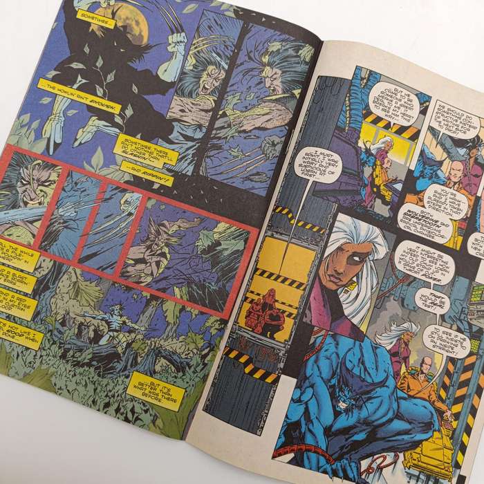 Lot of 4 vintage Comics - 1996 South African issue: Weapon X 8 Wolverine 9 Mortal Kombat 2 and 3