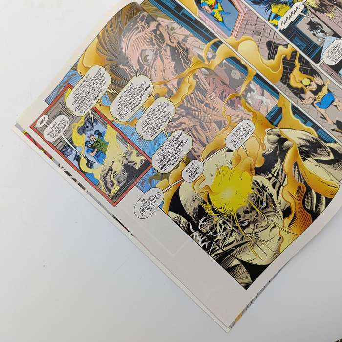 Lot of 3 vintage Marvel comics - 1995 South African issue: Wolverine 1,2 and 4