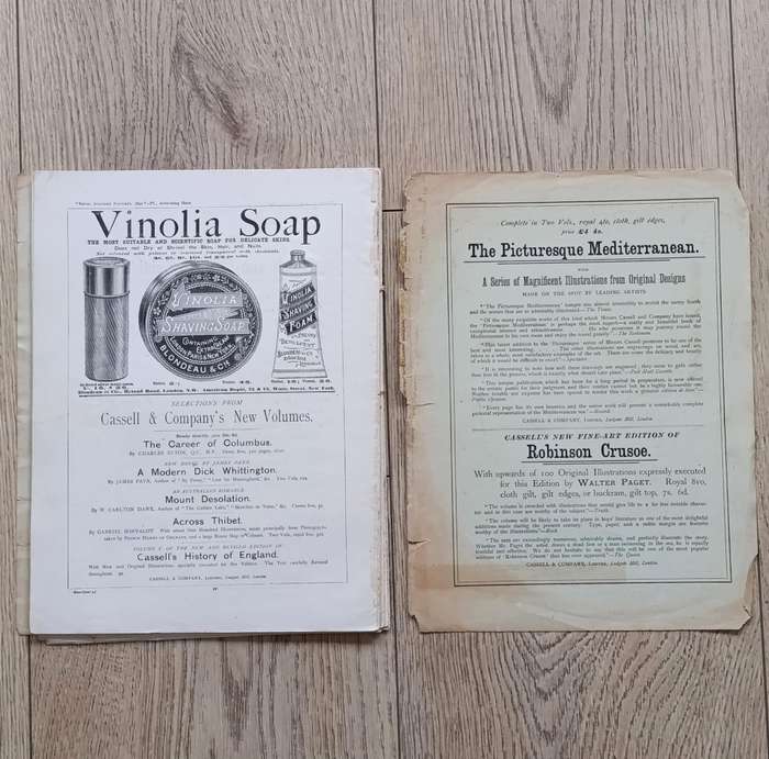 Lot of 6 Antique Royal Academy Pictures magazines 1892/1893 - loose covers