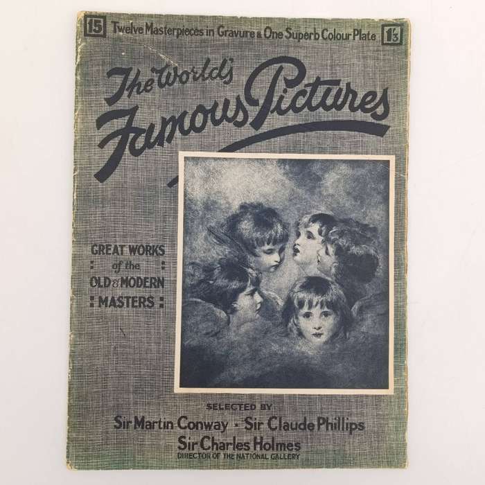 Lot of 4 Antique The World's Famous pictures magazines - loose covers