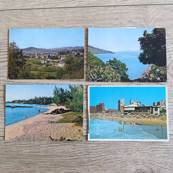 Large lot of over 200 Postcards - used and unused
