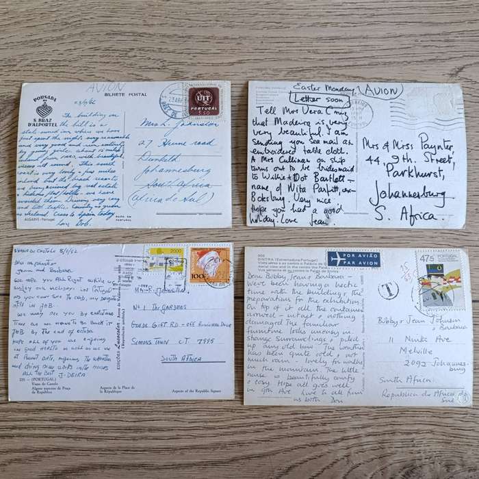 Large lot of over 200 Postcards - used and unused