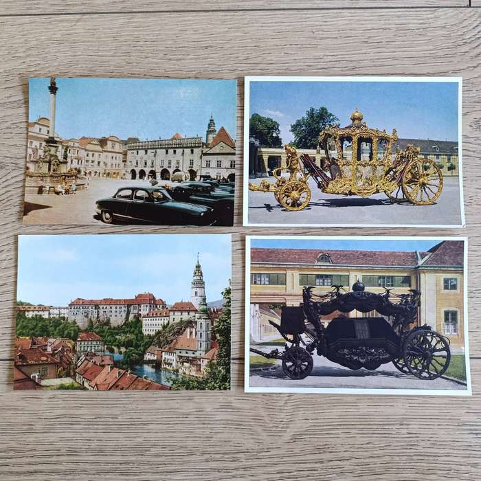 Large lot of over 200 Postcards - used and unused