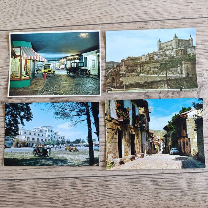 Large lot of over 200 Postcards - used and unused