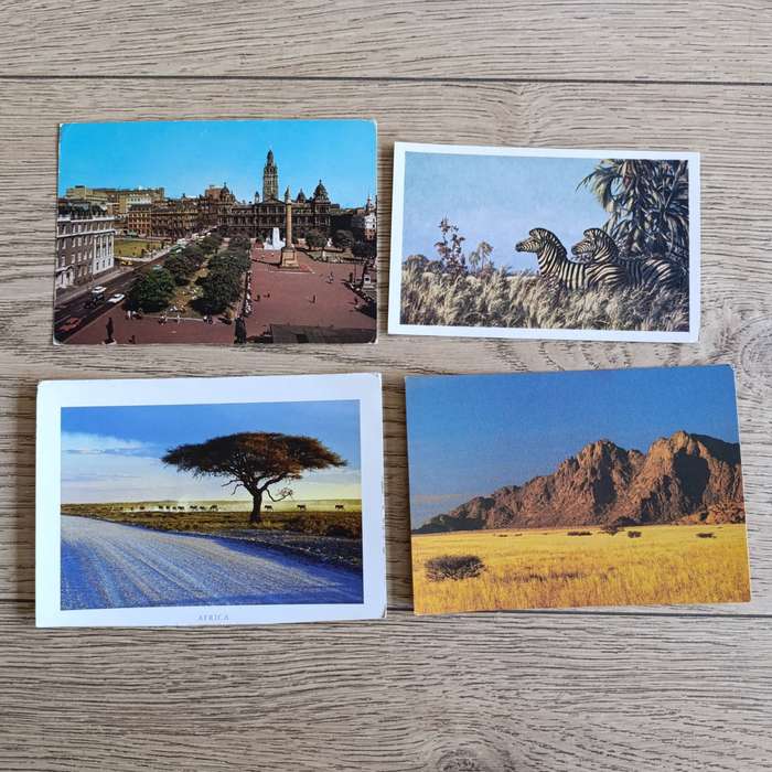 Large lot of over 200 Postcards - used and unused