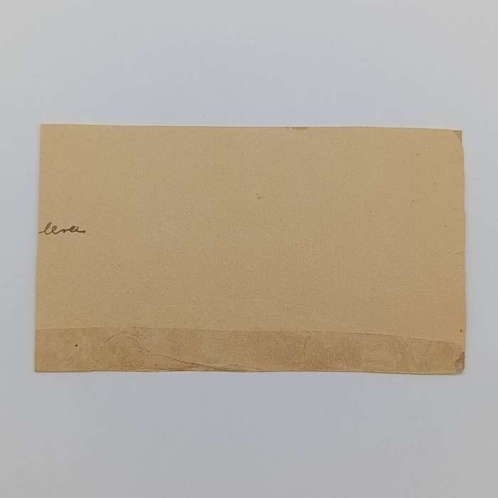 Boer War POW card stuck to paper - sent Bloemfontein to JD Woest Deadwood camp St Helena