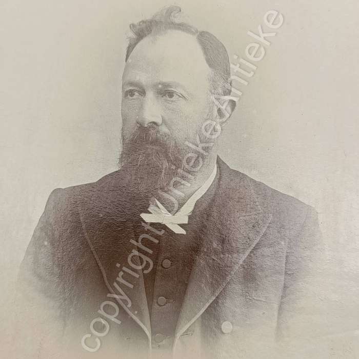 Original Boer War P.O.W. photo taken of Ds Albert - St Helena
