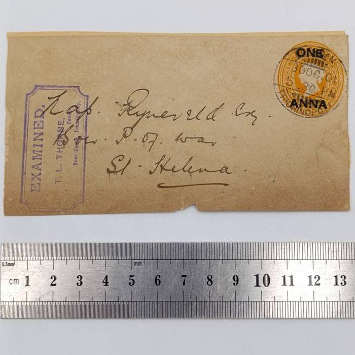 Boer War POW cover to Cap Ryneveld Boer Prisoner of war St Helena