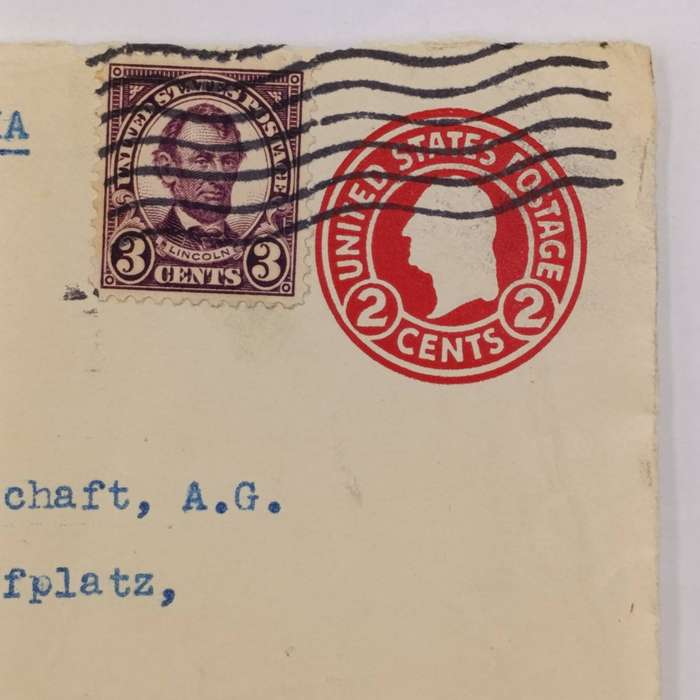 1927 Postal Front Madison Square New York