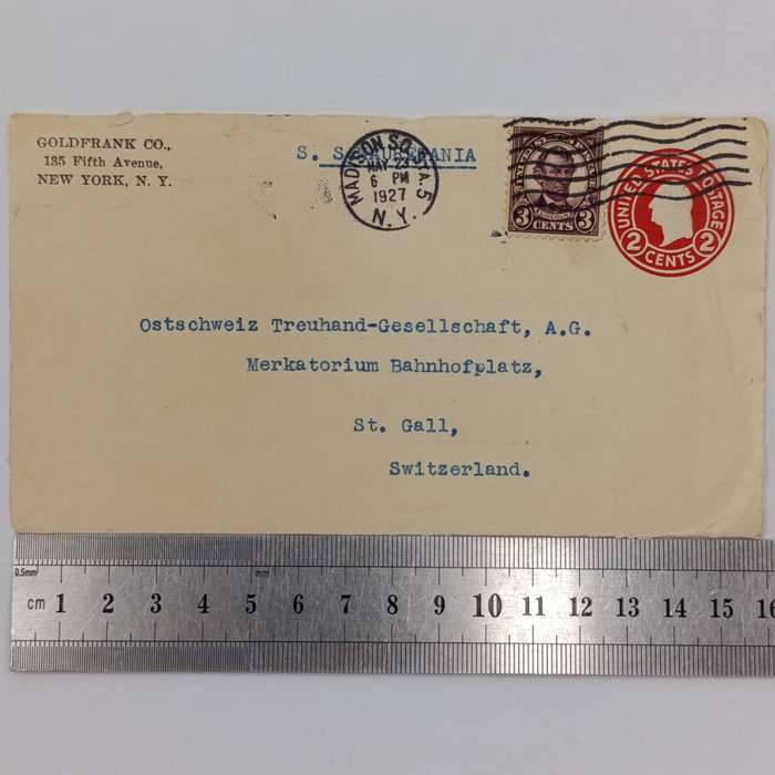 1927 Postal Front Madison Square New York