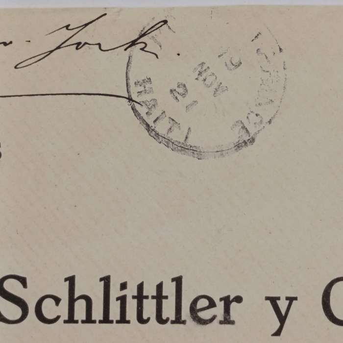 Postal Front Port AU Prince Haiti 19 Nov 1921 to St Gall Switzerland