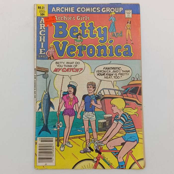 Lot of 6 vintage Archie's Girls Betty and Veronica comics
