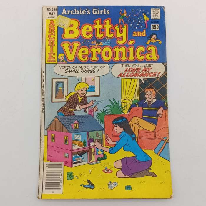 Lot of 6 vintage Archie's Girls Betty and Veronica comics