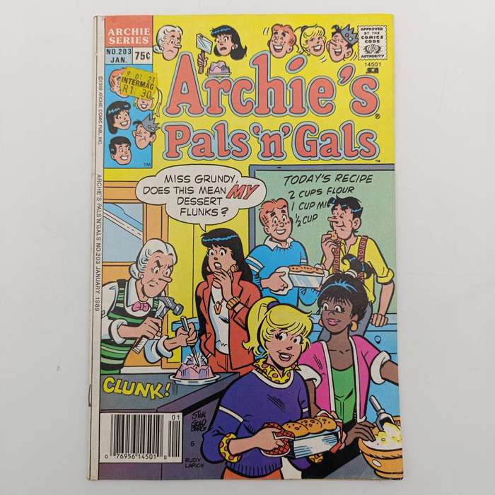 Lot of 6 vintage Archie's Pals n Gals comics