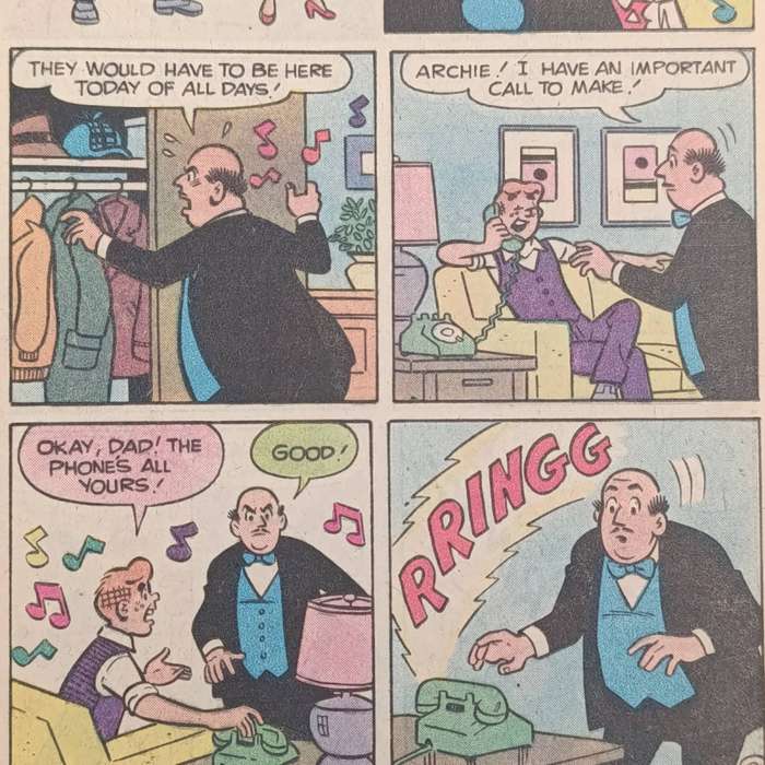 Lot of 6 vintage Archie comics