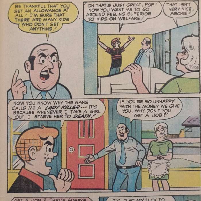 Lot of 6 vintage Archie's Girls Betty and Veronica comics