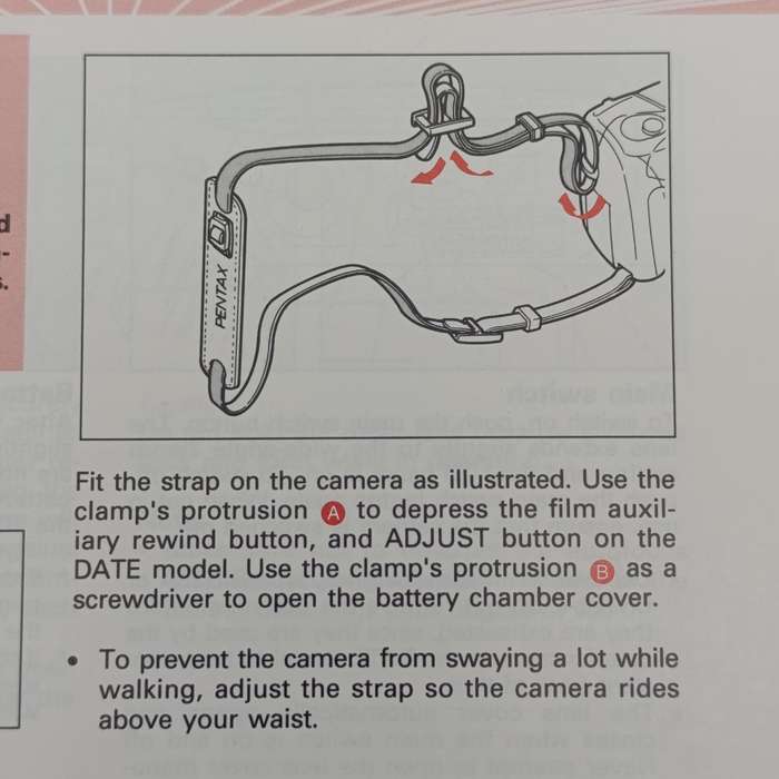 Pair of Pentax booklets - ESP10 115 zoom 280 P