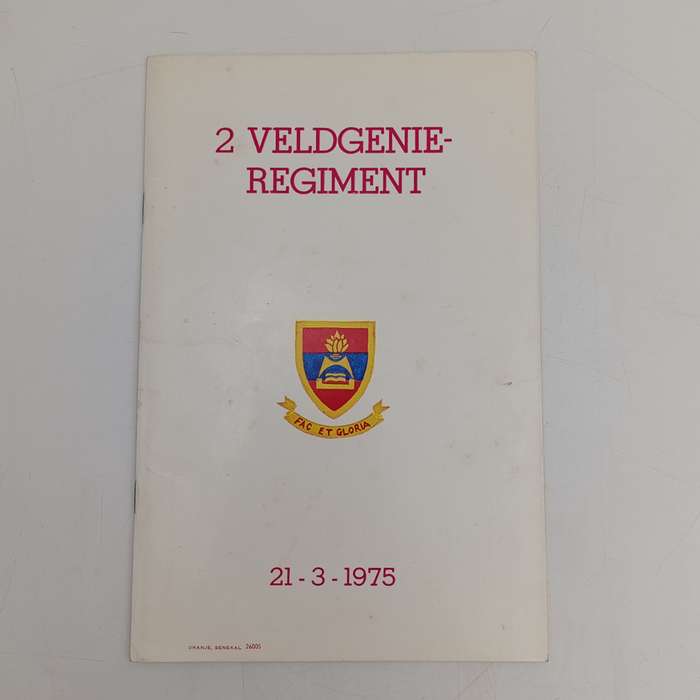 SADF 2 Field Engineer regiment 1975 booklet