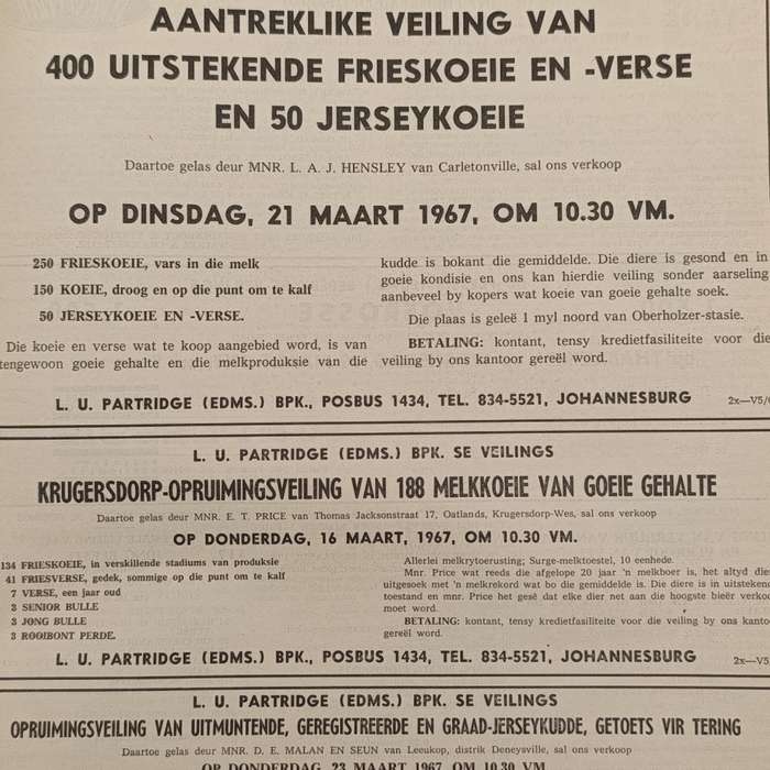 Vintage Landbou Weekblad - 1967 March 7th issue