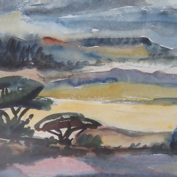 Stefan Ampenberger wintercolour painting
