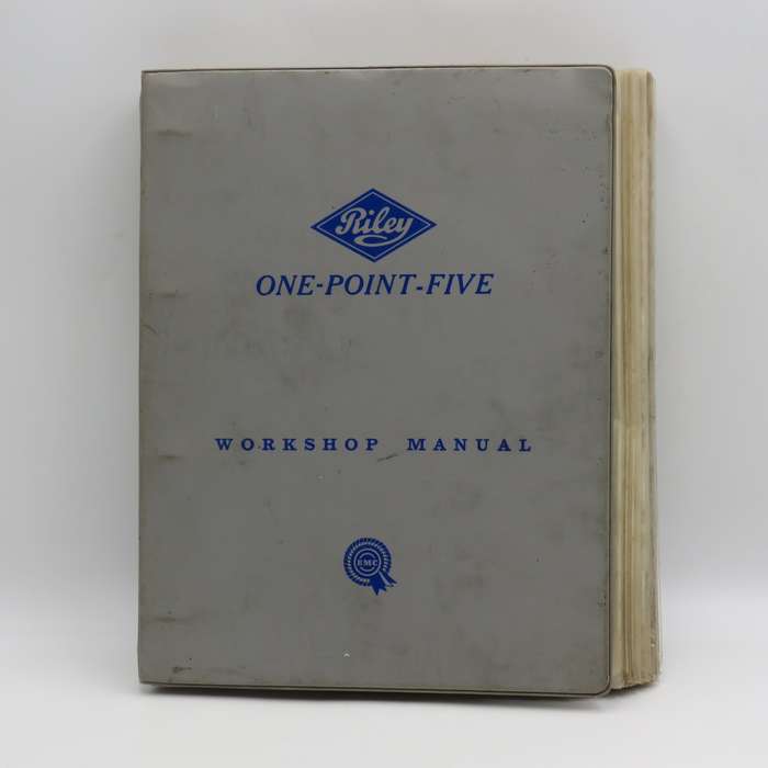 The Riley one-point-five workshop manual