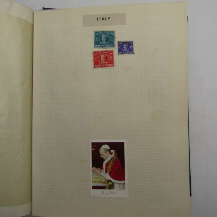 Album with over 1200 stamps - Poland, Denmark, Russia, Spain, Portugal, Italy, Greece, Transvaal