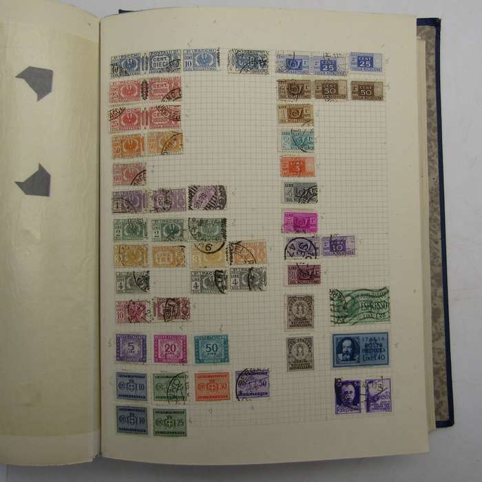 Album with over 1200 stamps - Poland, Denmark, Russia, Spain, Portugal, Italy, Greece, Transvaal