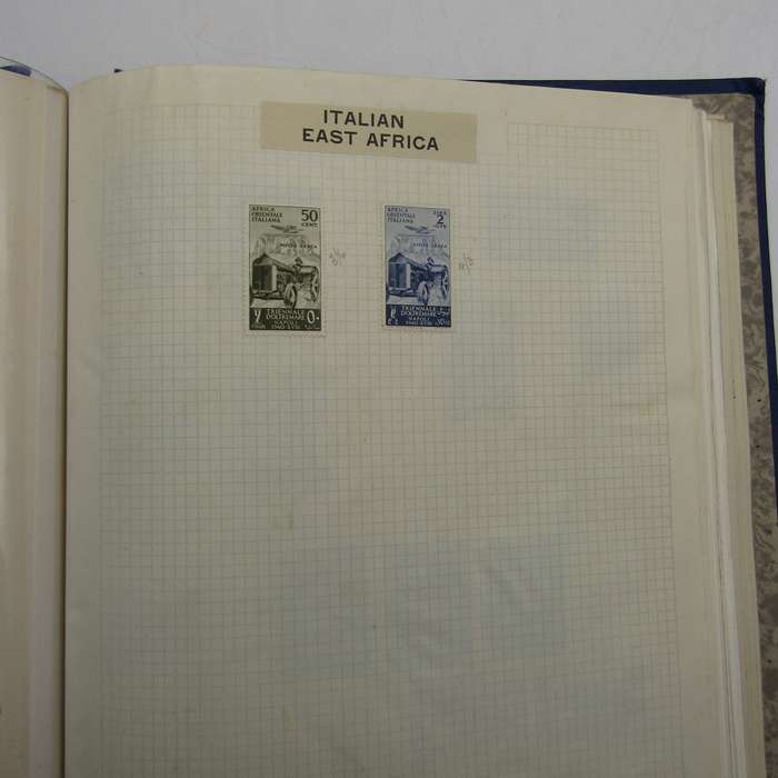 Album with over 1200 stamps - Poland, Denmark, Russia, Spain, Portugal, Italy, Greece, Transvaal