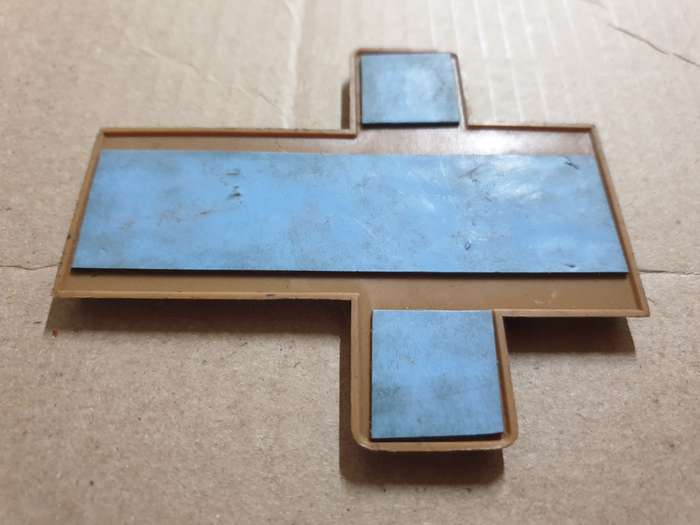 very scarce 100% original SADF era SA Army SAMIL 100 (mil truck) 3D plastic truck bonnet badge