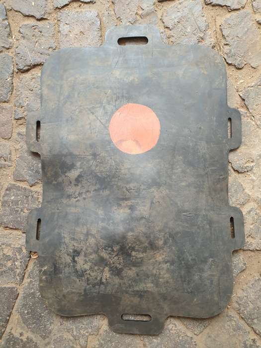 rarely seen as new 100% original black rubber 20lt SWA/Angola period SA SF Recce used water bladder