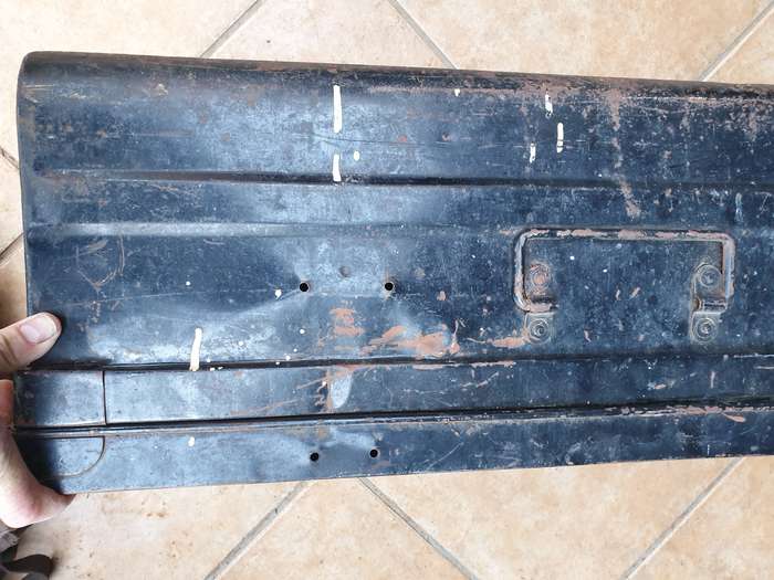 original Rhodesia era Soldiers' pers "kit" trunk (large metal item)
