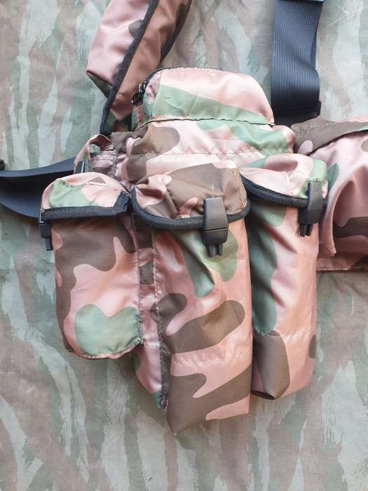 REPRO modern REMAKE patt 90 "cabbage patch" camo Niemoller style SA SF Recce assault vest