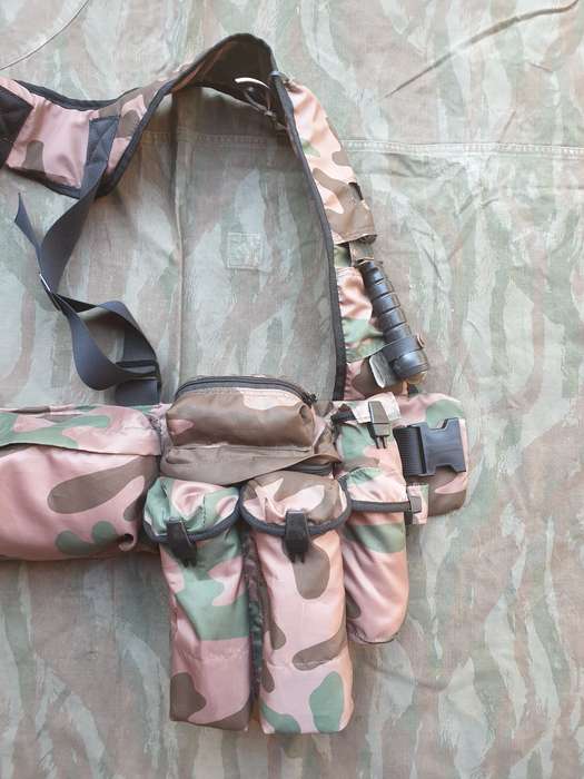 REPRO modern REMAKE patt 90 "cabbage patch" camo Niemoller style SA SF Recce assault vest