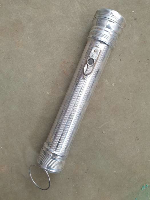 late 80s era civilian EVERYREADY type commercial flashlight as used by SADF troops (unit guard duty