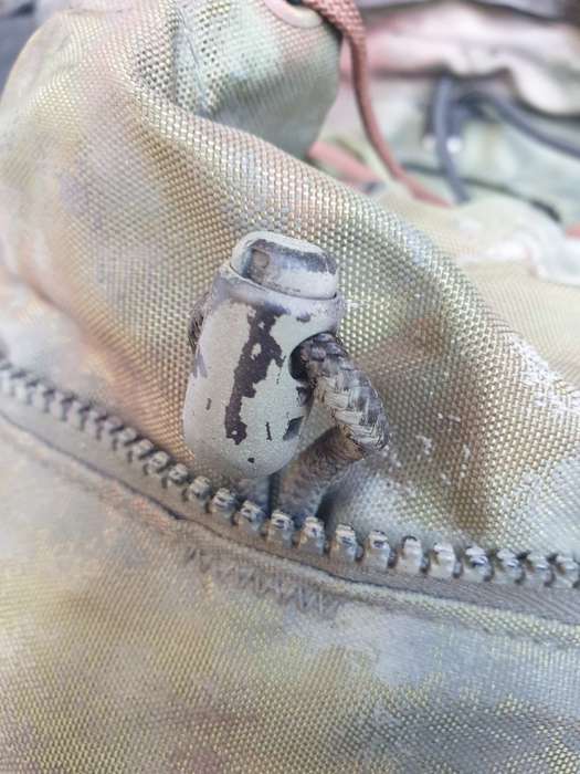 100% original Recce (SA SF) issued modern circa early 2000s type Niemoller olive green battle-jacket
