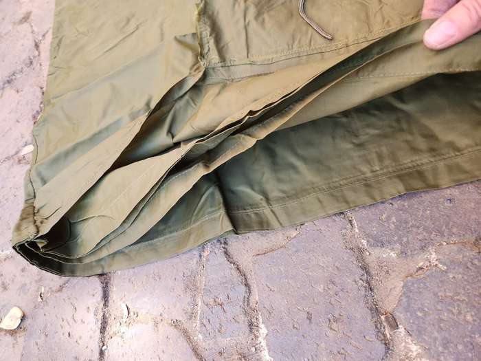 new & unused 100% original SWA/Angola bushwar period Niemoller green SA SF 7 layer silk sleeping bag