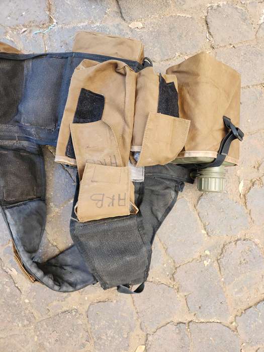 good used 100% original SWA/Angola bushwar era SWATF type 1 nutria lightweight battle-jacket no rear