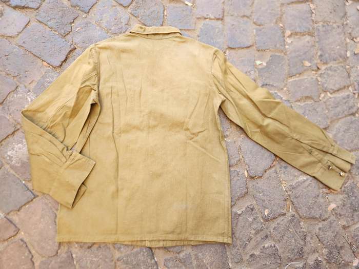 Rhod bushwar era captured Freedom Fighter used (USSR supplied export) set of khaki shirt & trousers